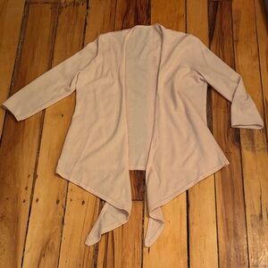 Elegant Pink Cashmere Women's Sweater